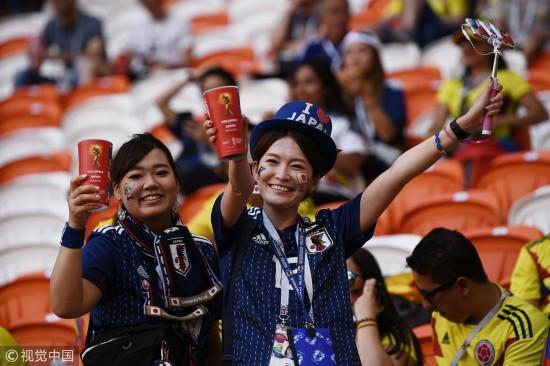 世界杯日本球迷素质