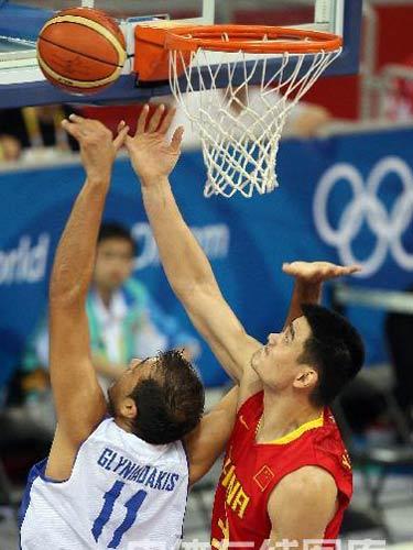 奥运会篮球中国vs希腊