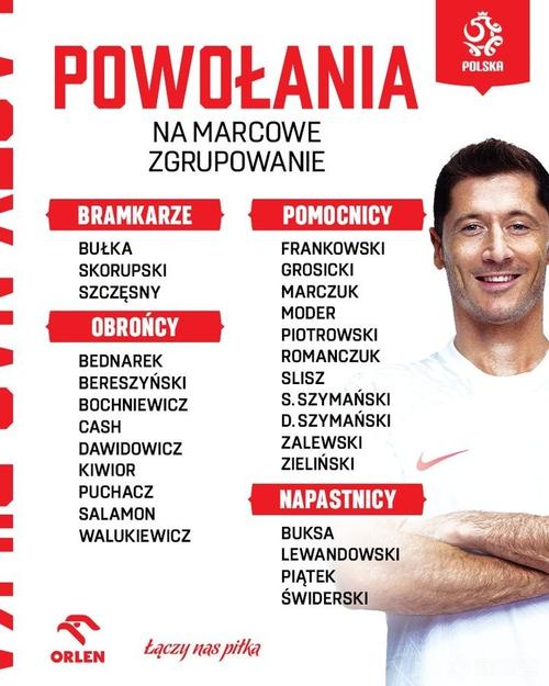 波兰国家队最新名单